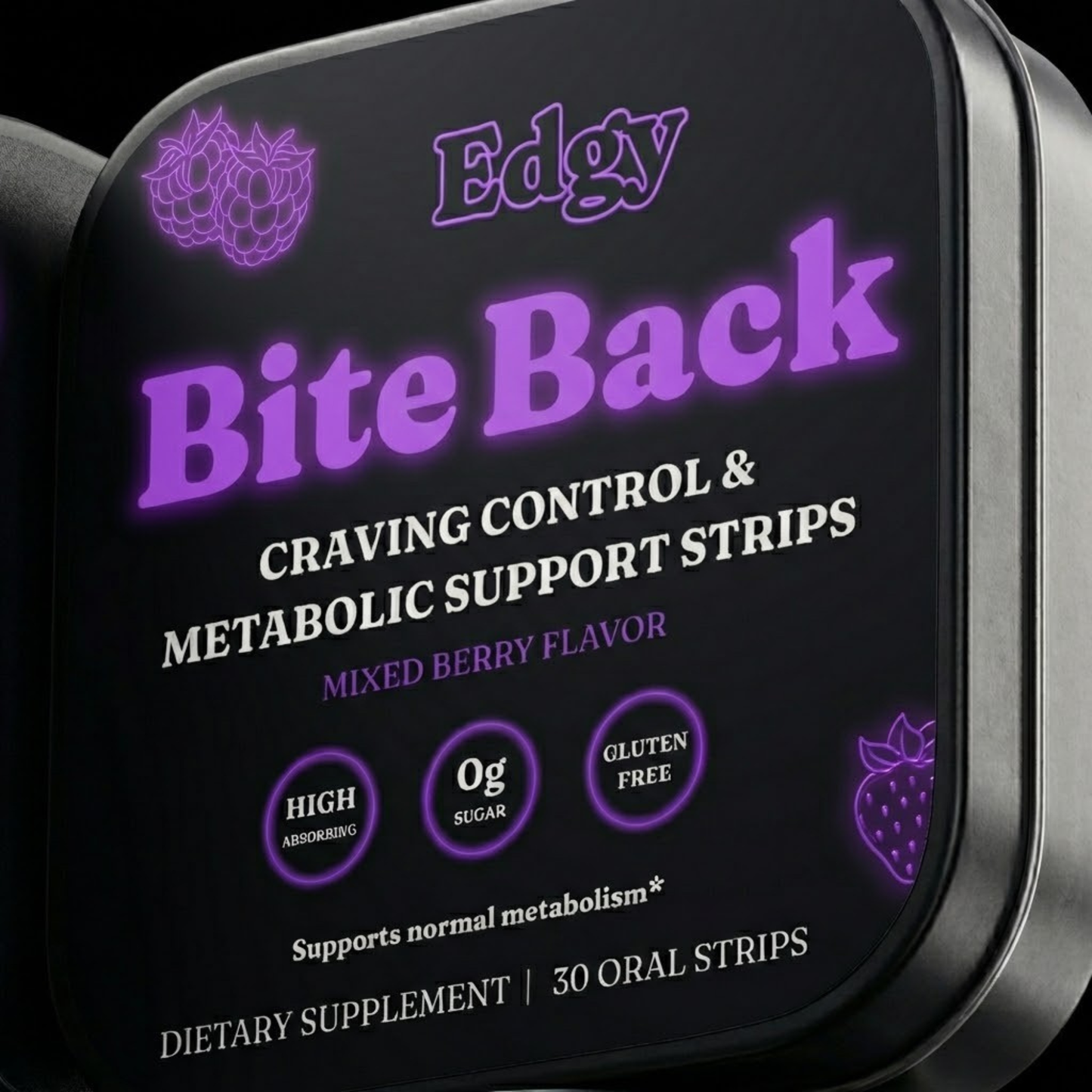 Bite Back - Oral Strips for Food Noise